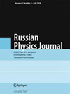 Russian Physics Journal封面